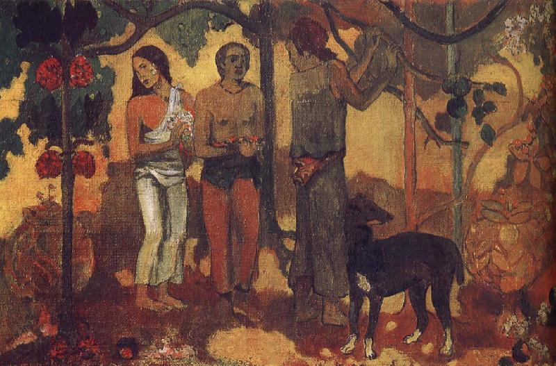 Paul Gauguin Holiday preparations
